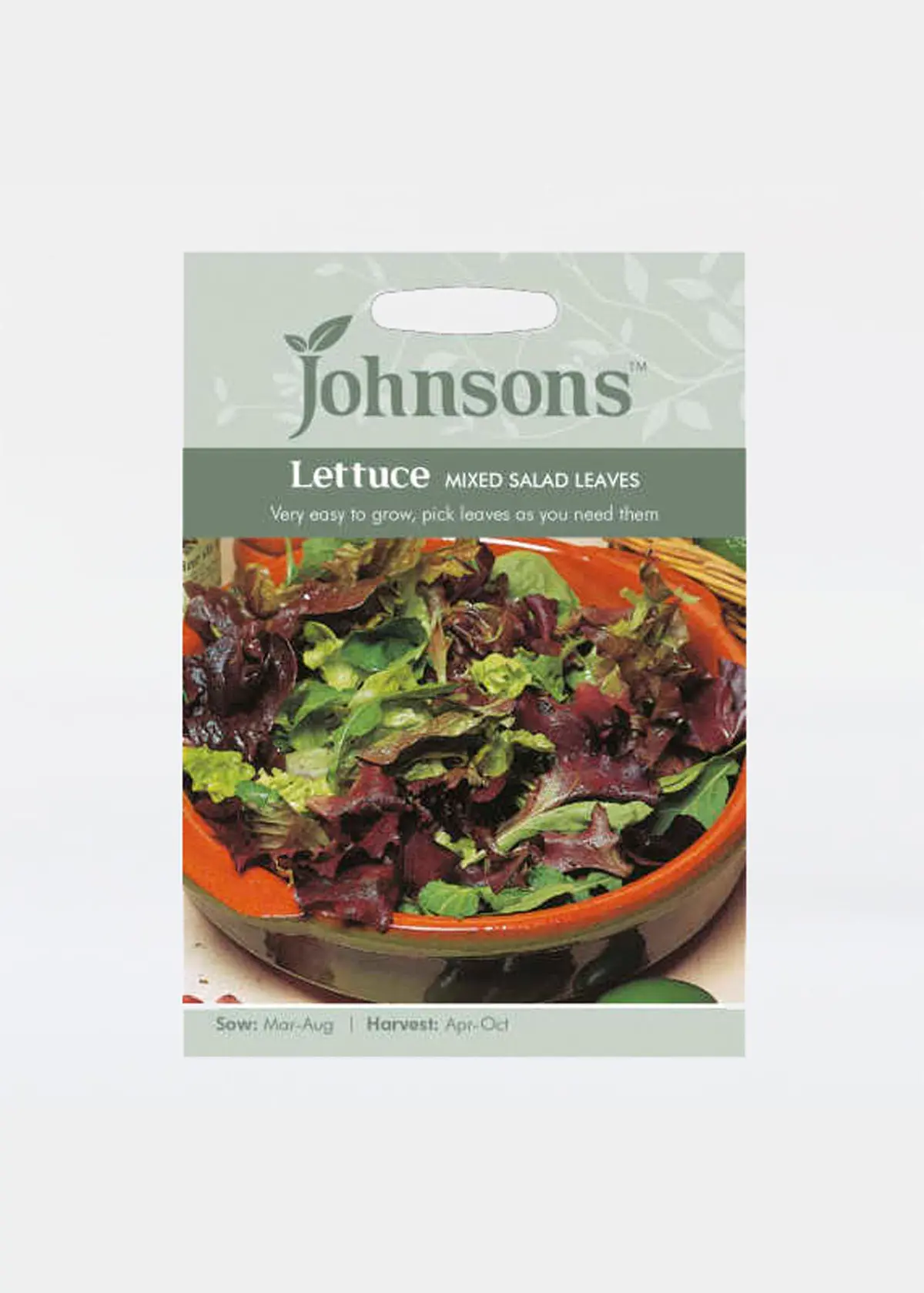 A photo of Mixed Salad Lettuce Leaves Seeds
