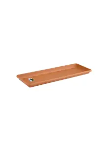 Elho Barcelona Trough Saucer 70cm Terracotta