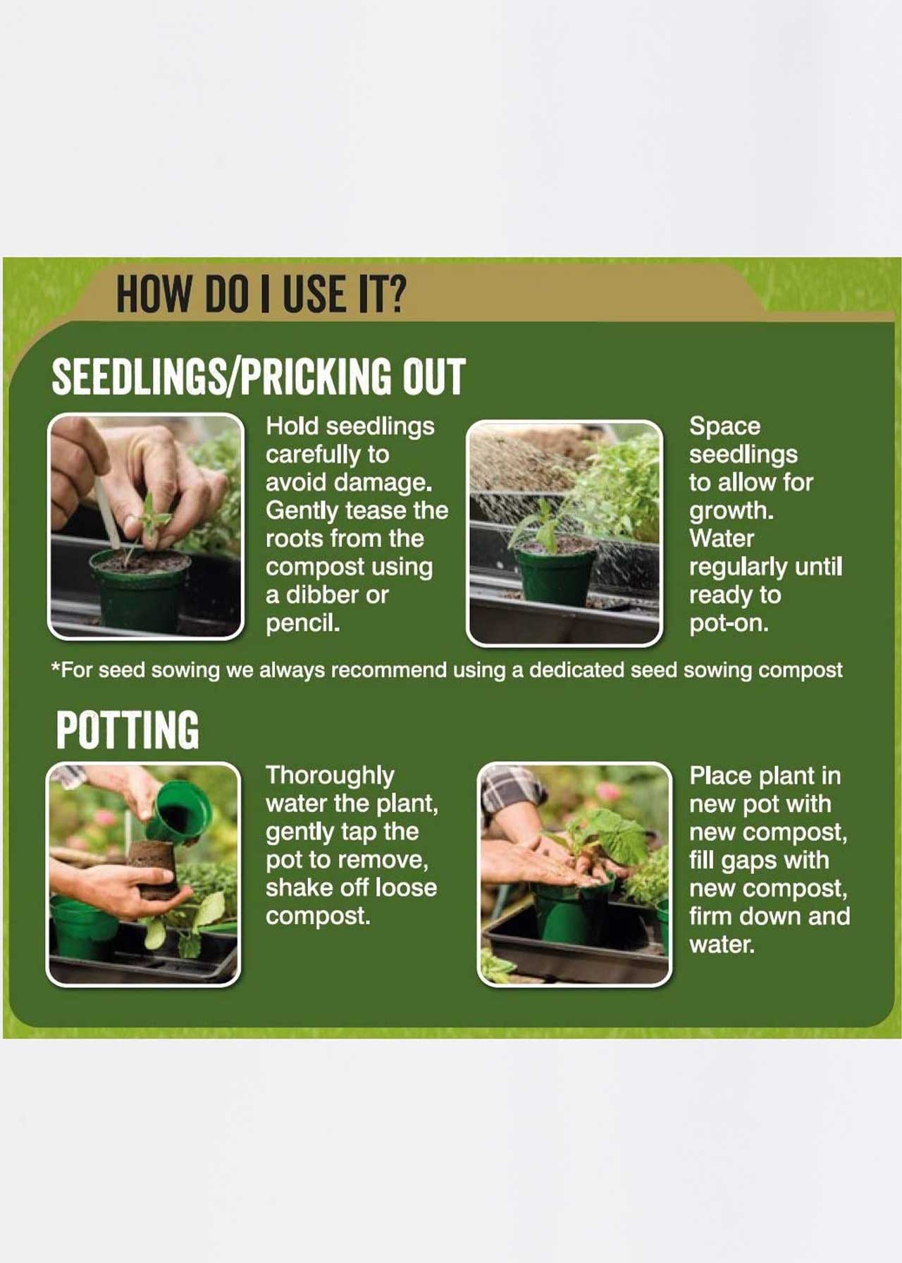 50L New Horizon Peat Free Vegetable Growing Compost Dobbies Garden