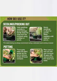 50L New Horizon Peat Free Vegetable Growing Compost