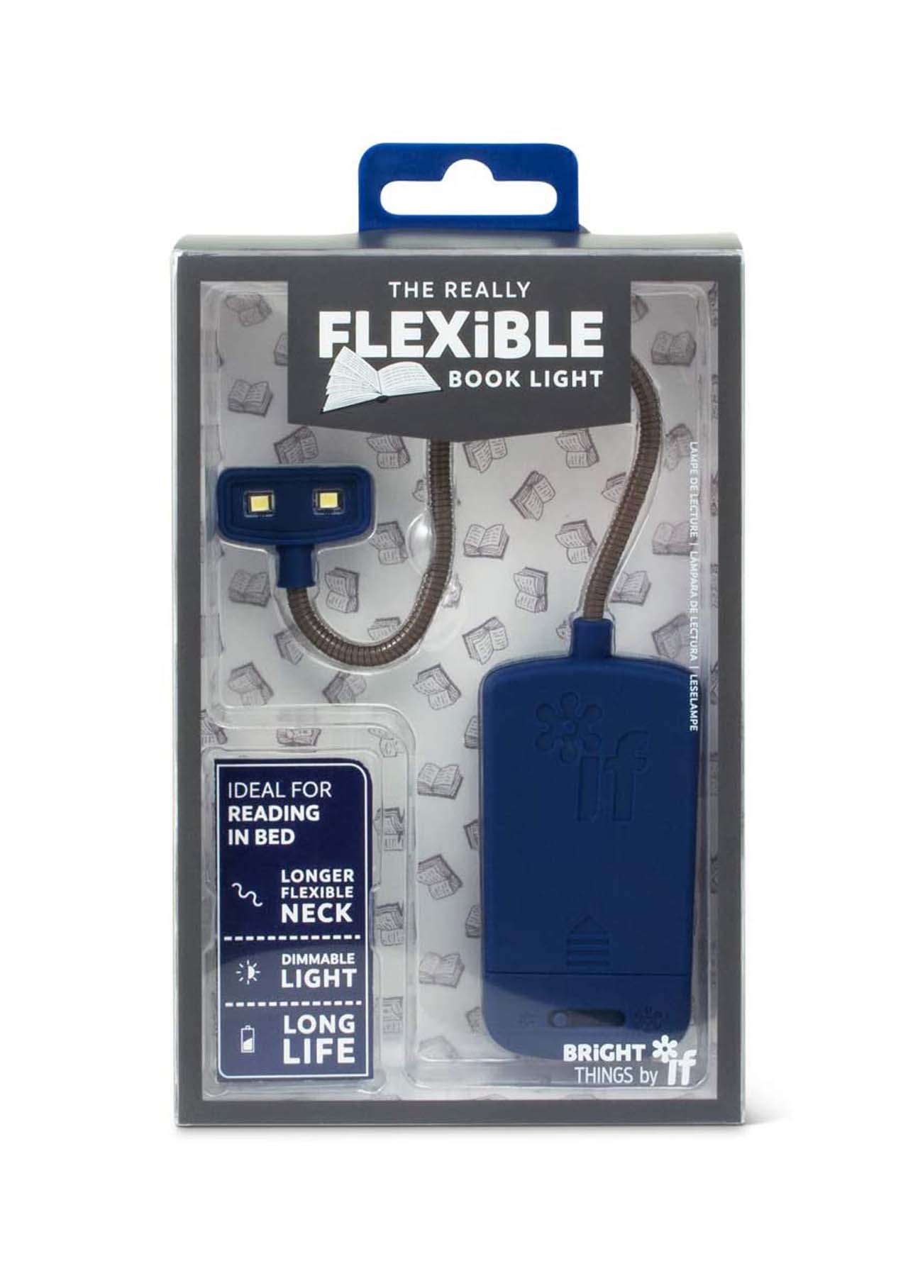 The really flexible book outlet light