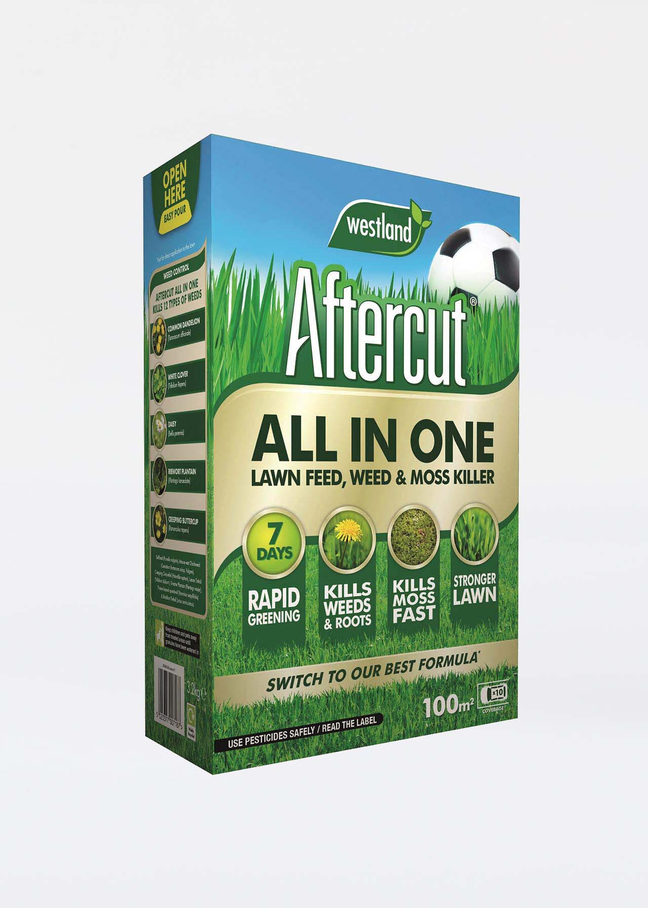 100sqm All In 1 Lawn Feed Weed Moss Killer Westland Dobbies Garden Centres