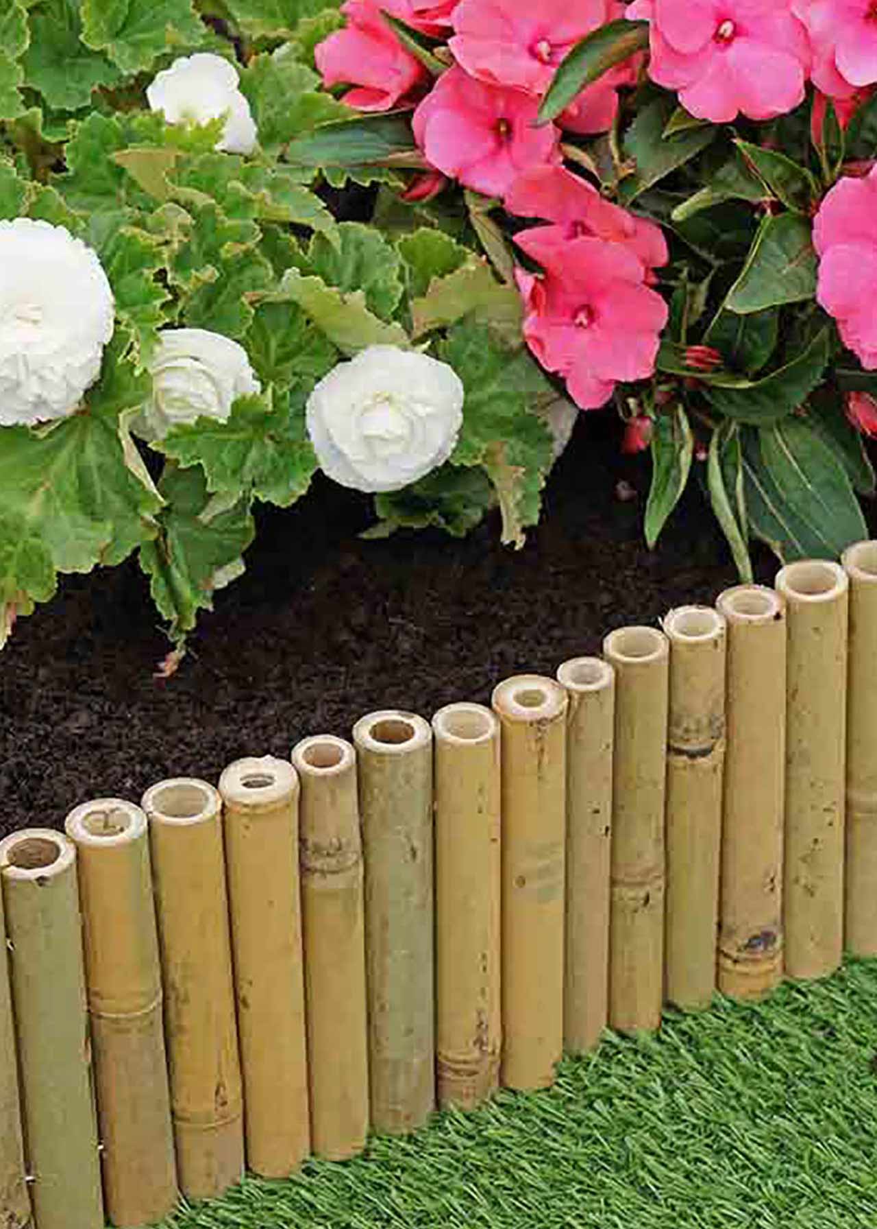 Smart Garden Bamboo Edging 0.15 x 1m Dobbies Garden Centres