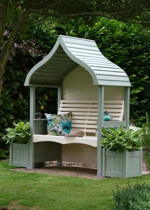 A photo of Sage & Cream Orchard Arbour