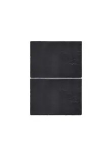 Pack Of 2 Natural Slate Mats