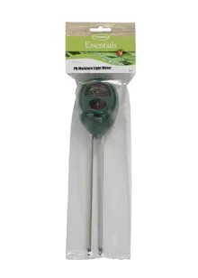 Outdoor pH, Moisture & Light Meter