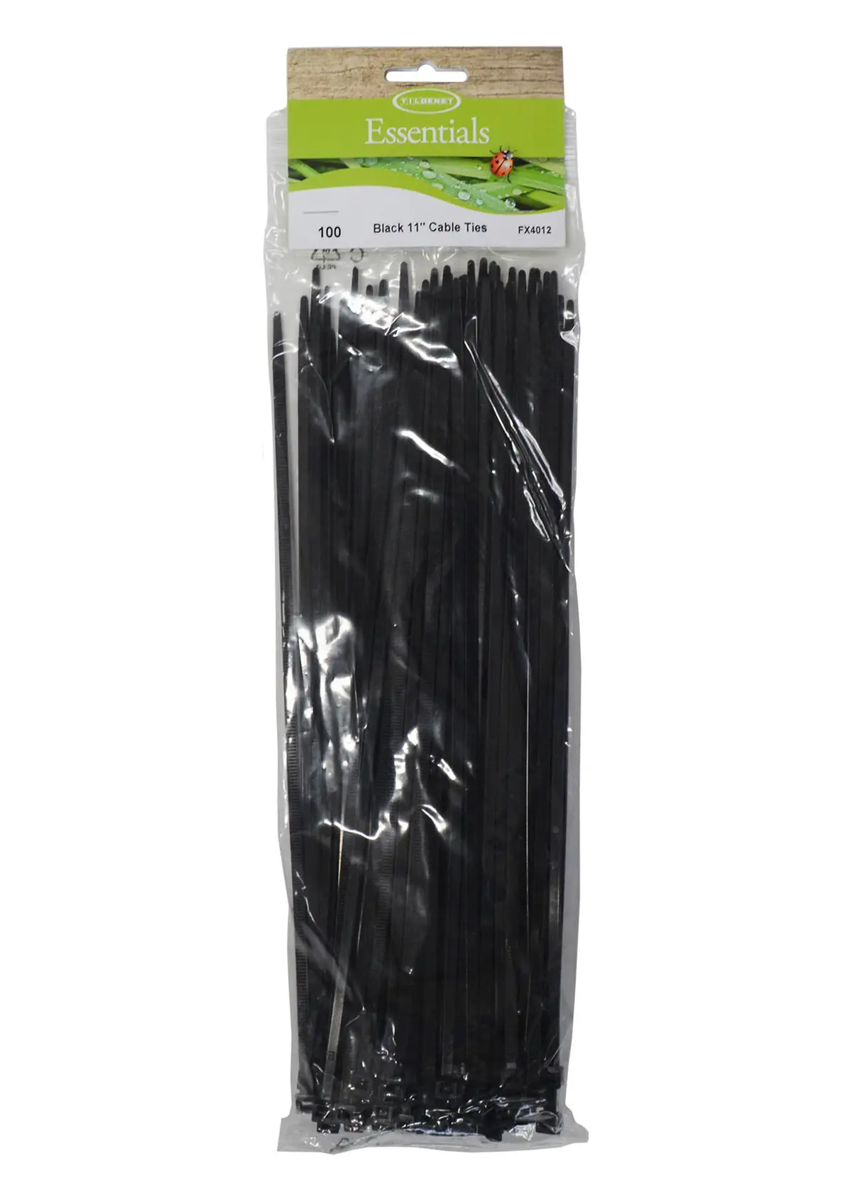 A photo of Black 11" Cable Ties