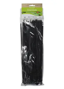 Black 11" Cable Ties