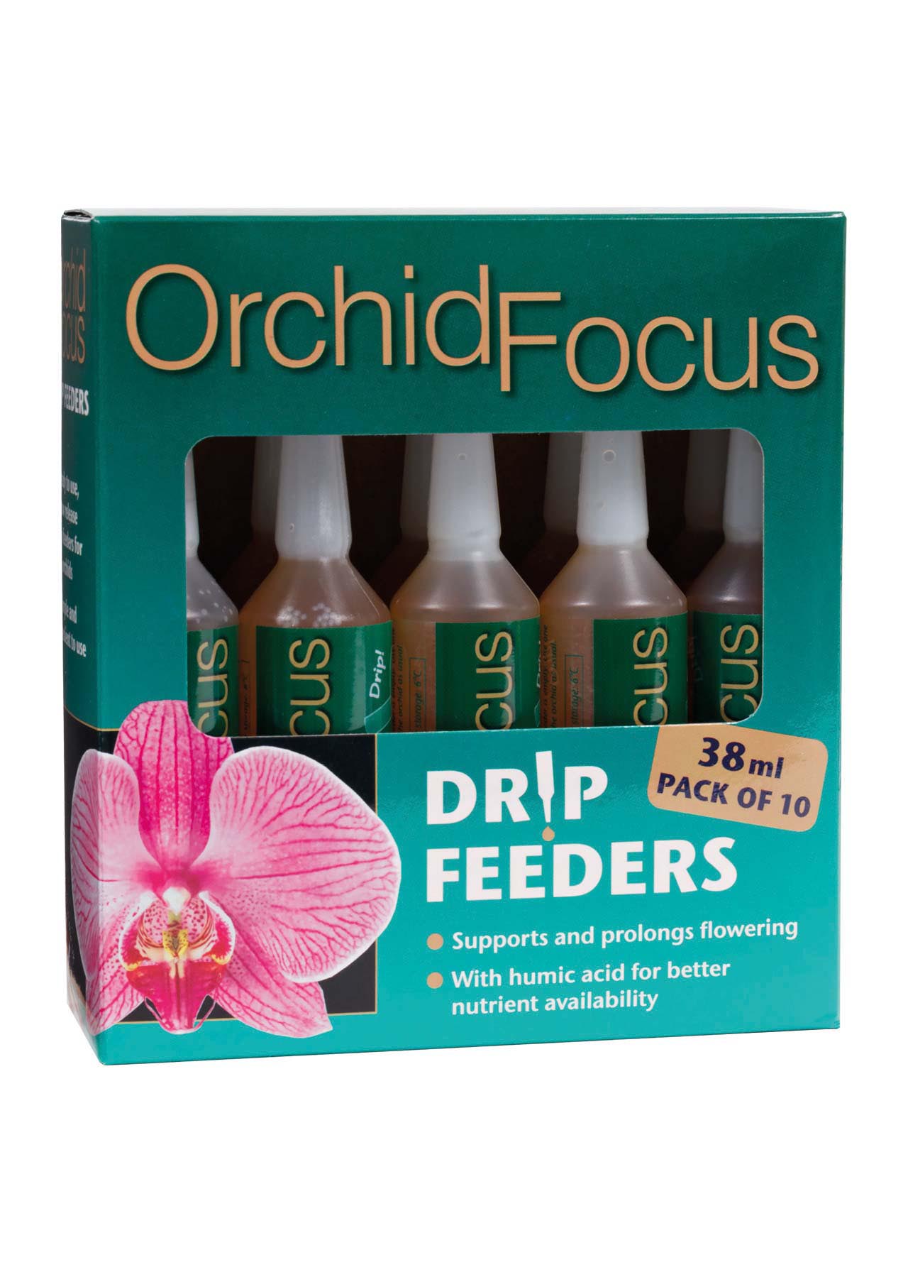 Orchid Focus Drip Feeders Pack of 10 Dobbies Garden Centres