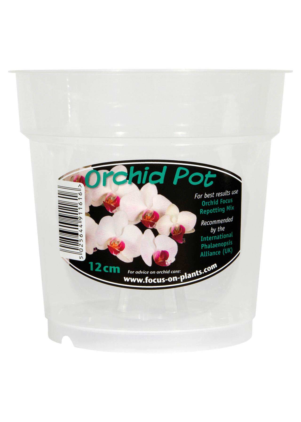 Clear Orchid Pot 12cm Dobbies Garden Centres