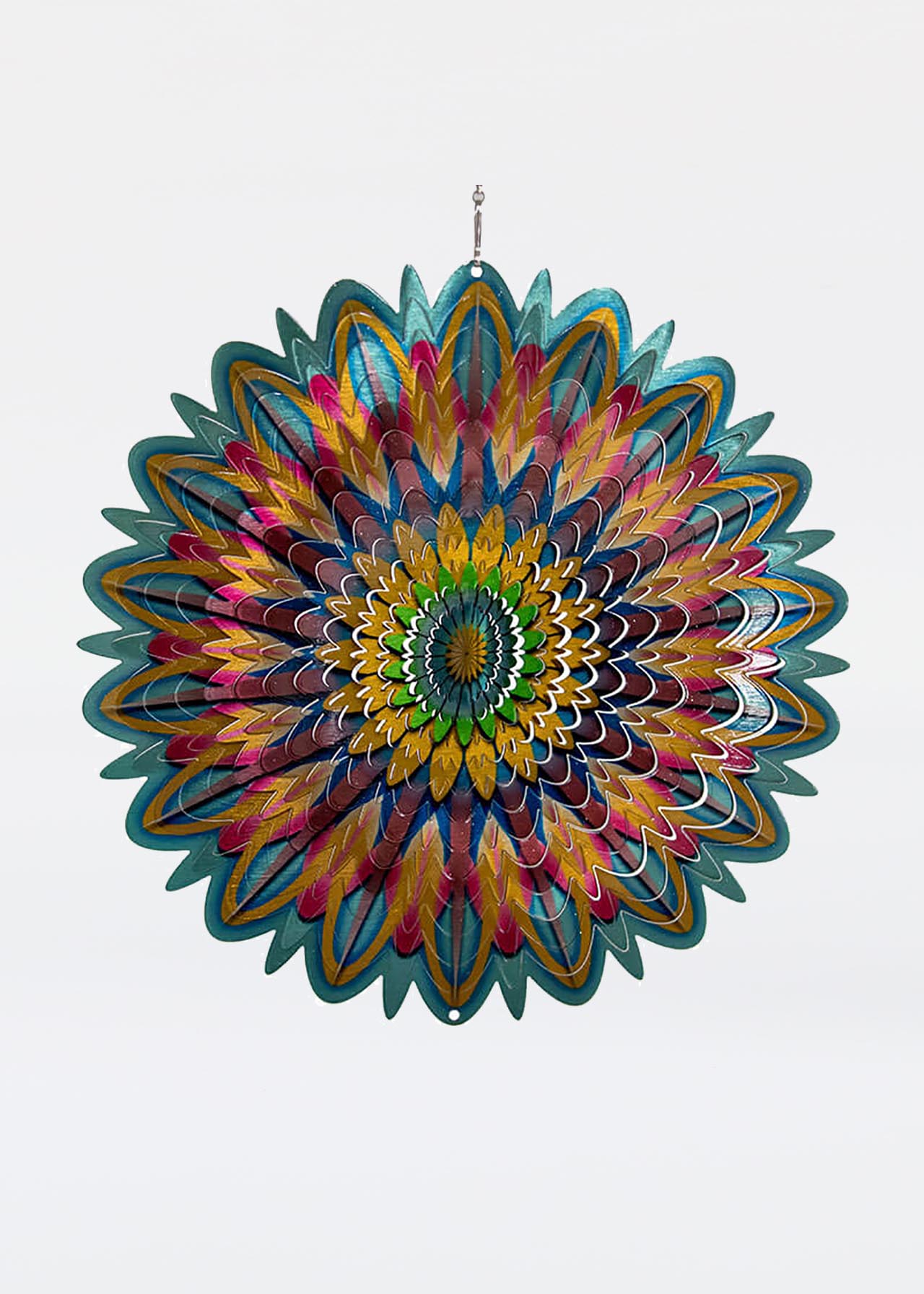 Mandala Flower 12'' Wind Spinner