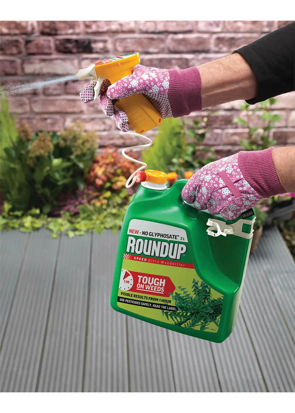 A photo of Roundup Speed Ultra Weedkiller 3L
