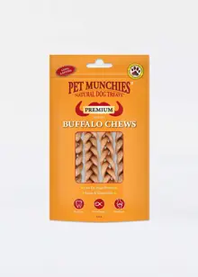 Pet Munchies Buffalo Chews 4pk
