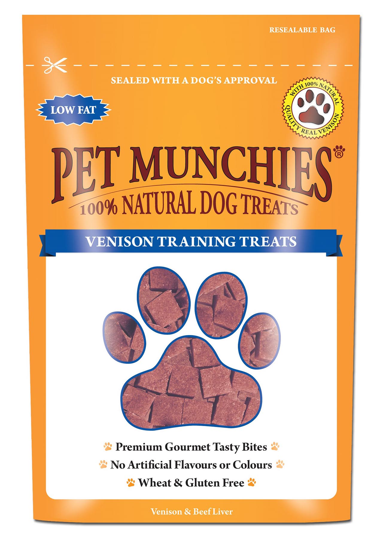 Pet Munchies Venison Treats 50g