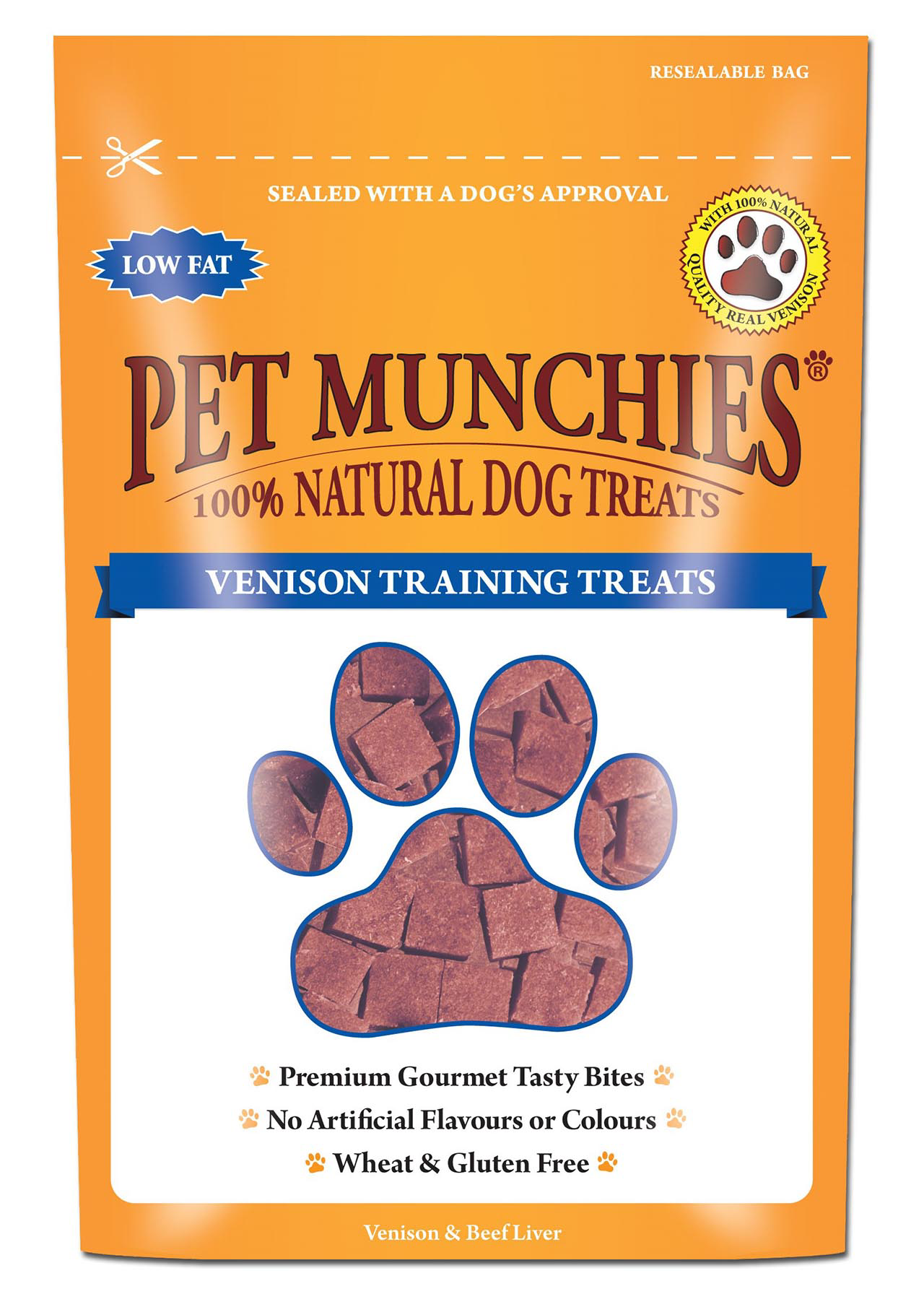 Pet Munchies Venison Treats 50g