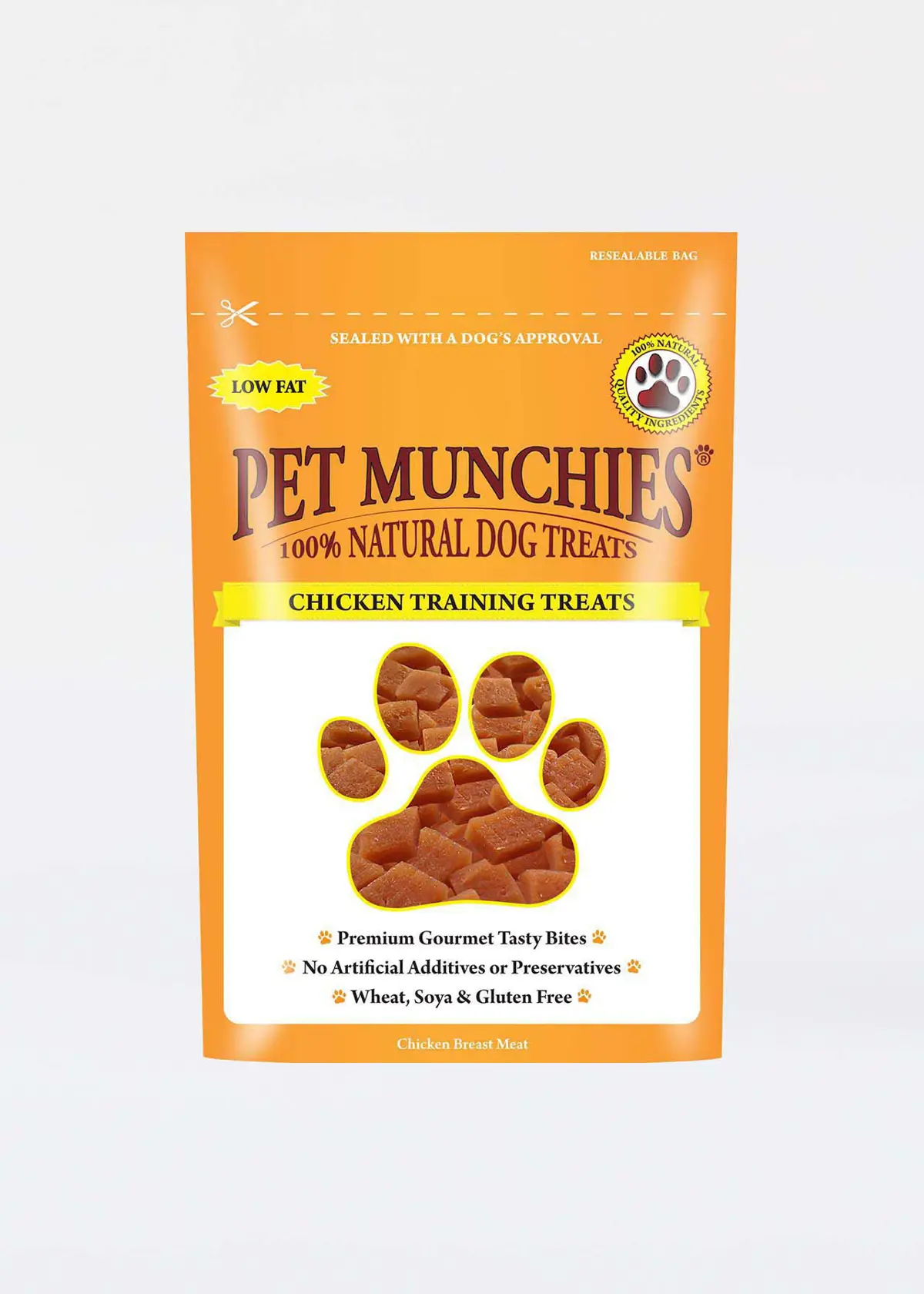 A photo of Pet Munchies Chicken Dog Treats 50g