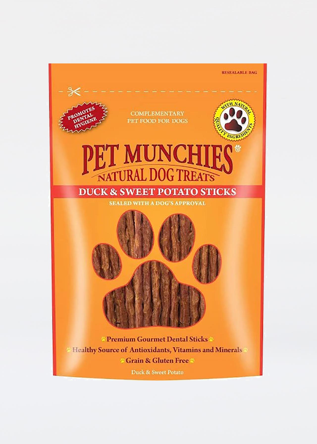 Pet Munchies Duck And Sweet Potato 90g