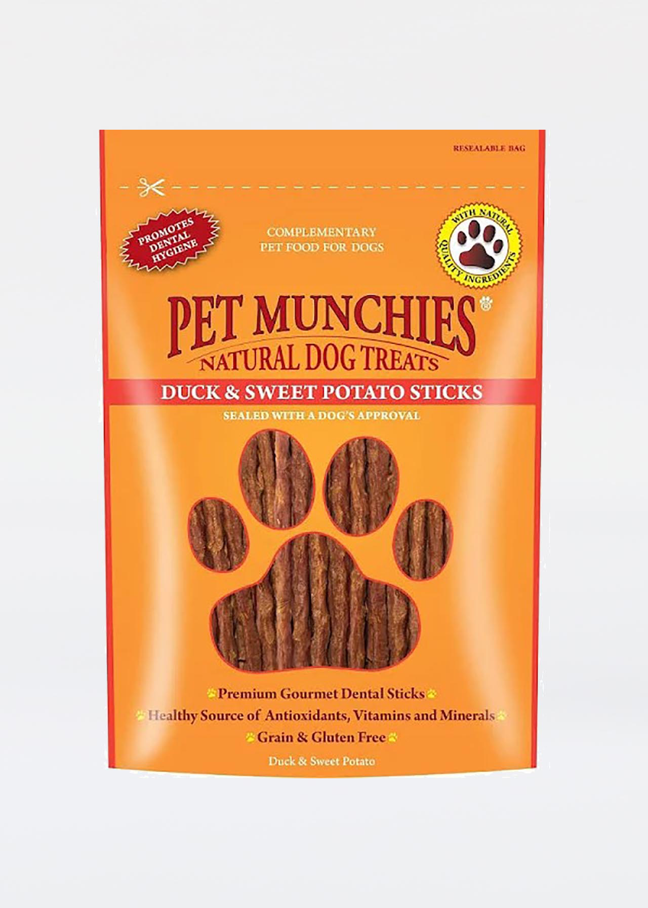 Pet Munchies Duck And Sweet Potato 90g