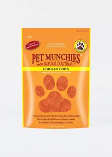 Pet Munchies Chicken Chips Dog Treats 100g
