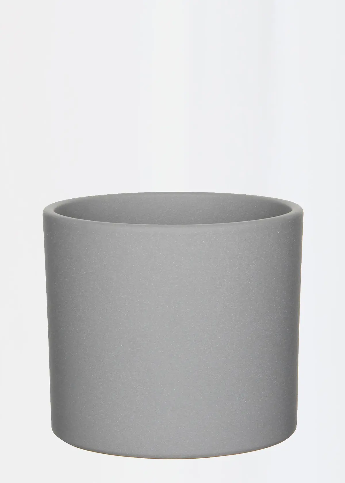 A photo of Era Pot Round Grey 13.5cm