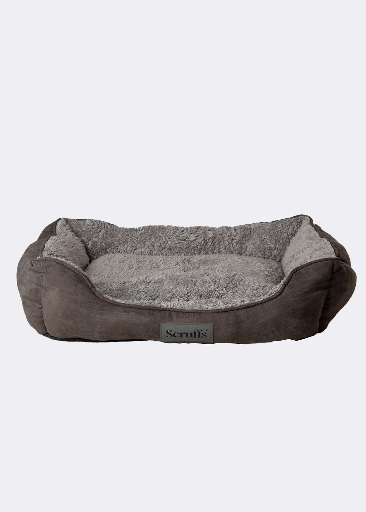 Scruffs Cosy Box Dog Bed Medium Grey