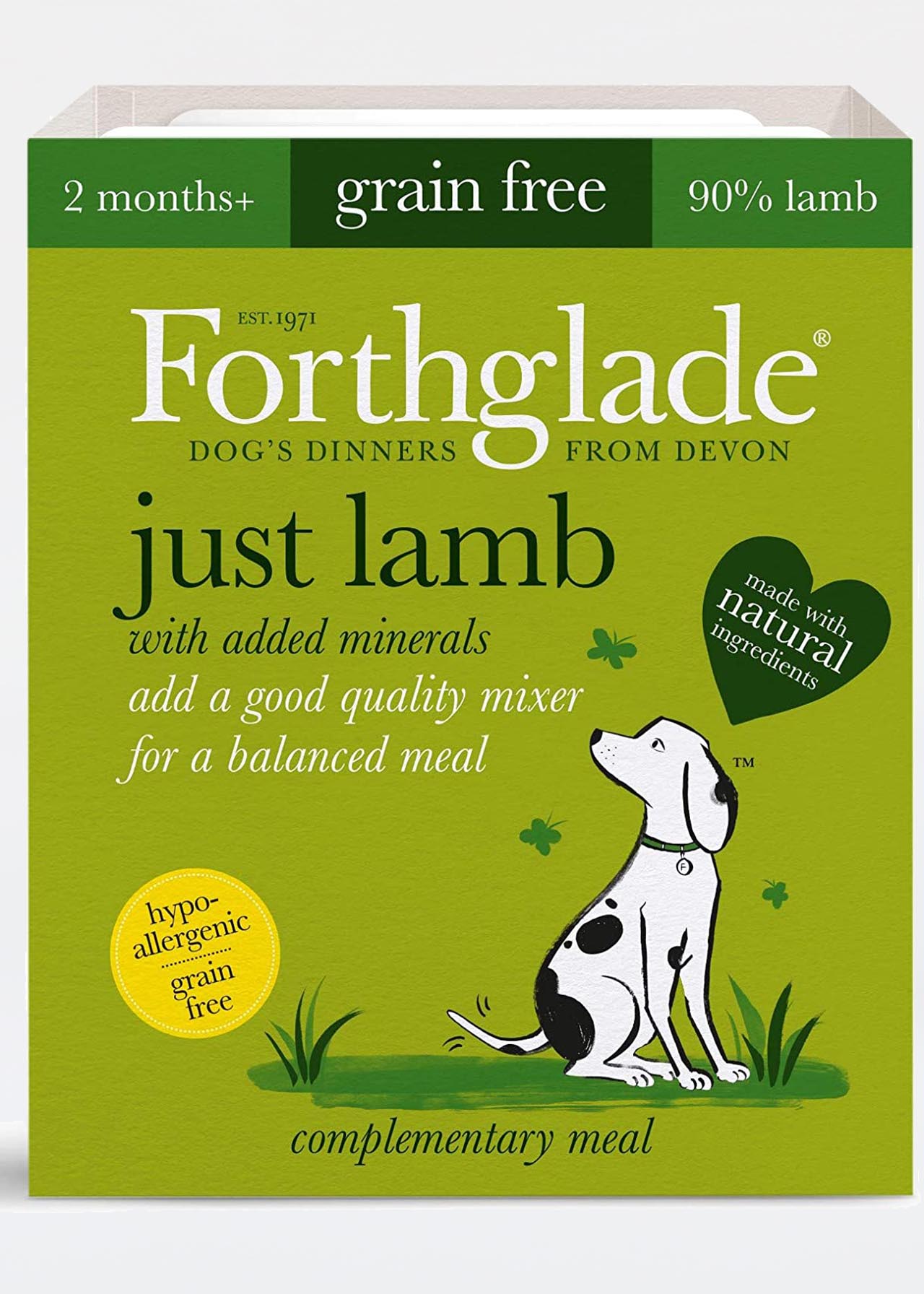 Forthglade Just Lamb (Grain Free) 395g