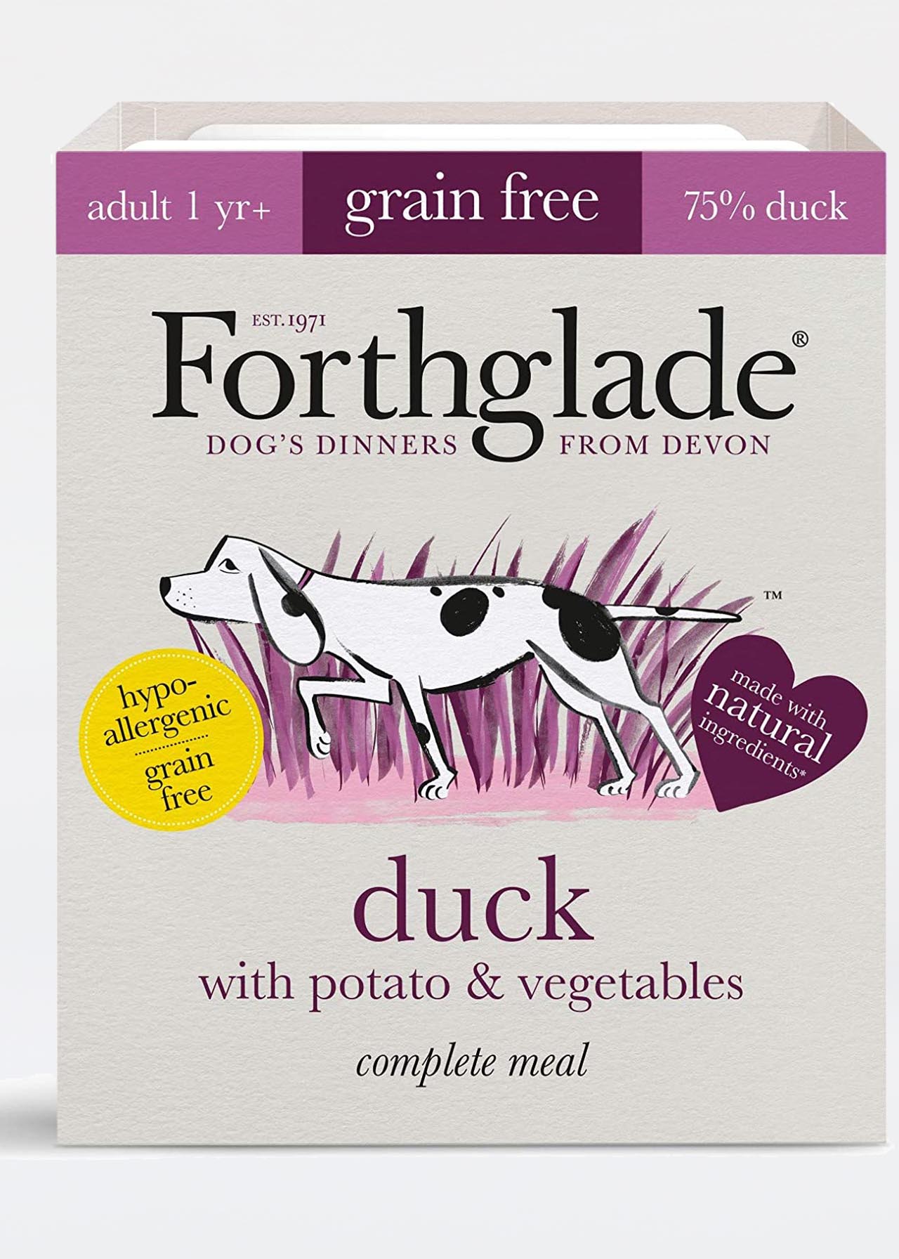 Forthglade Duck with Potato & Veg 395g