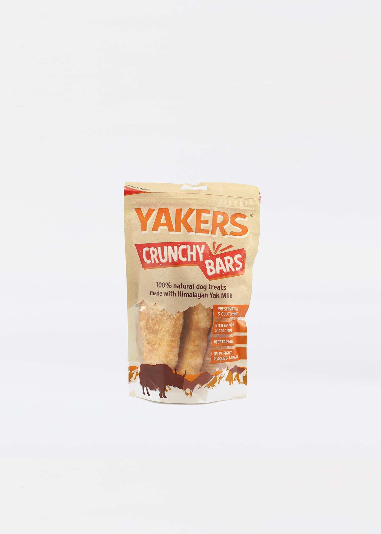 Yakers Crunchy Bars 80g