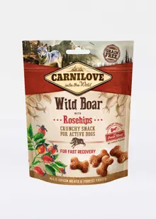 Carnilove Wild Boar with Rosehip Treats 200g