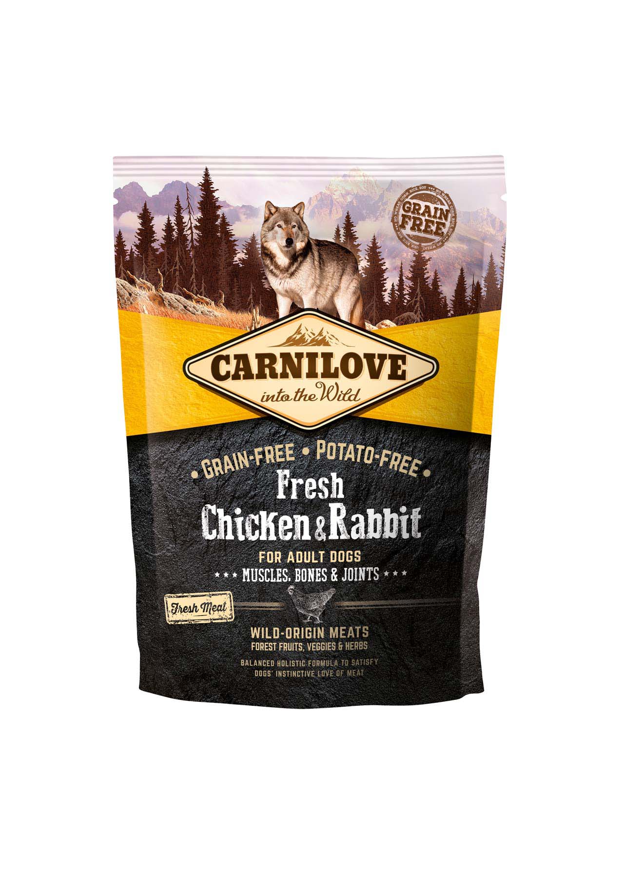Carnilove Chicken & Rabbit (Grain Free) 1.5kg