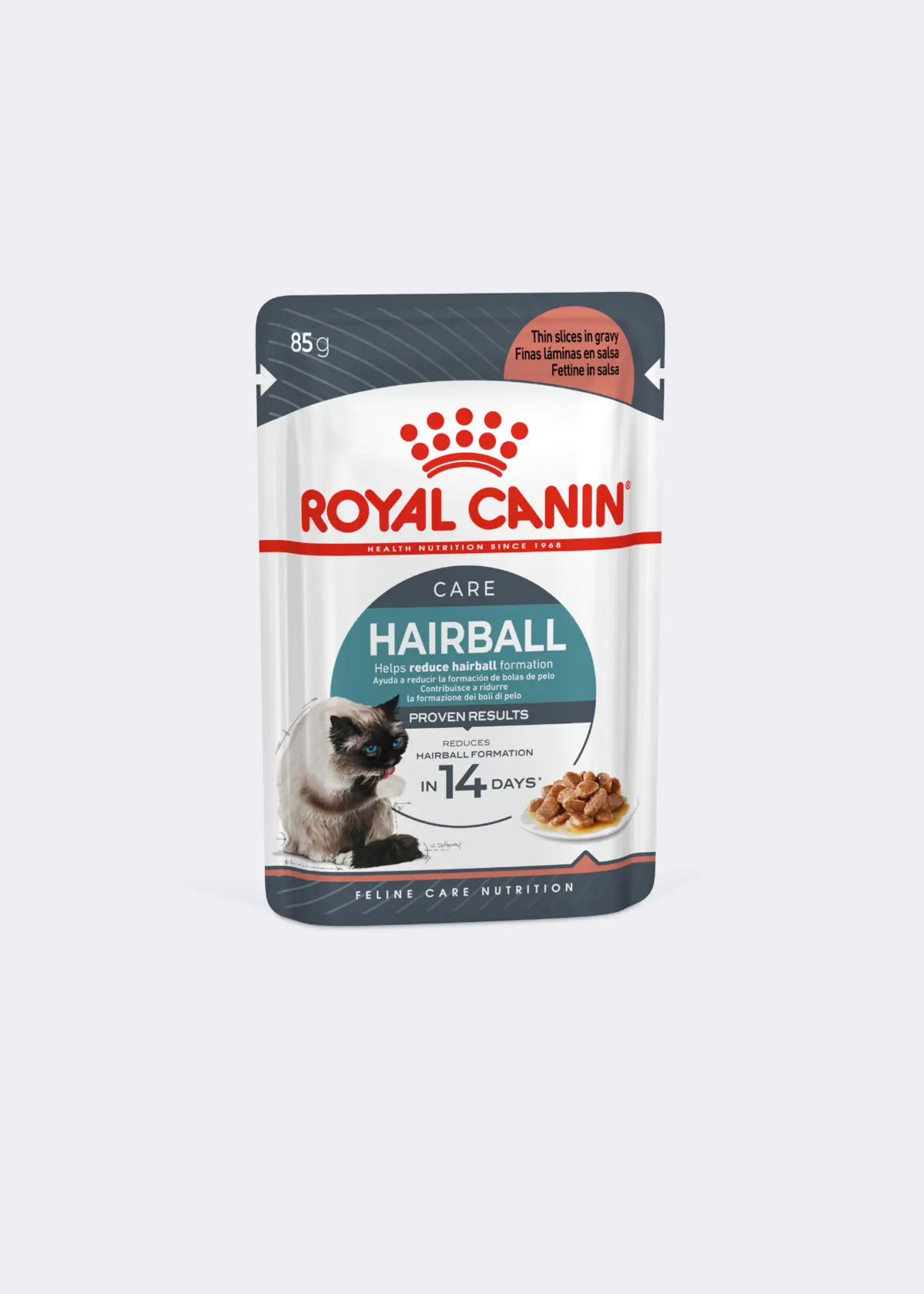 A photo of Royal Canin® Feline Hairball Care Cat Food in Gravy 85g