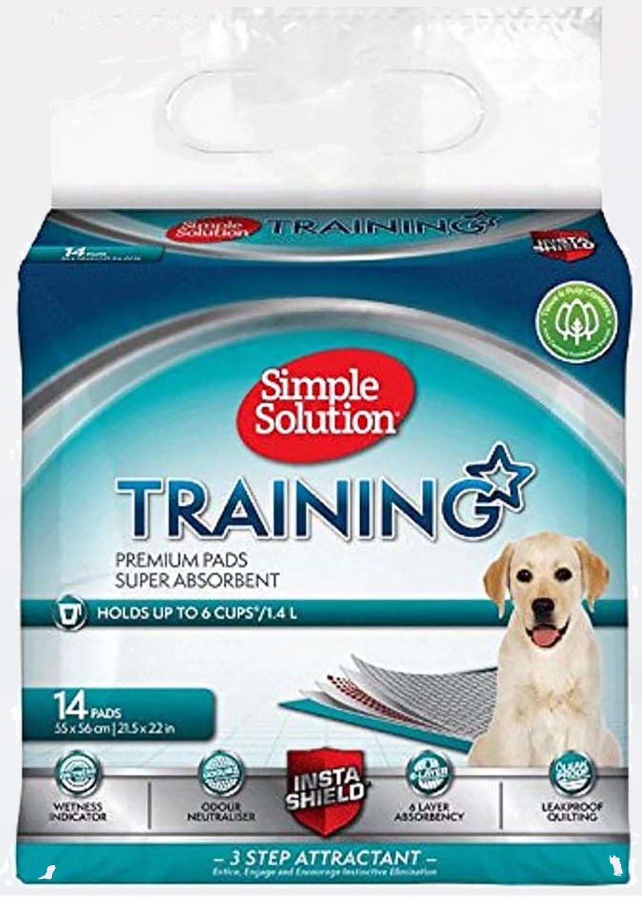 Simple Solution Premium Puppy Training Pads 14pk