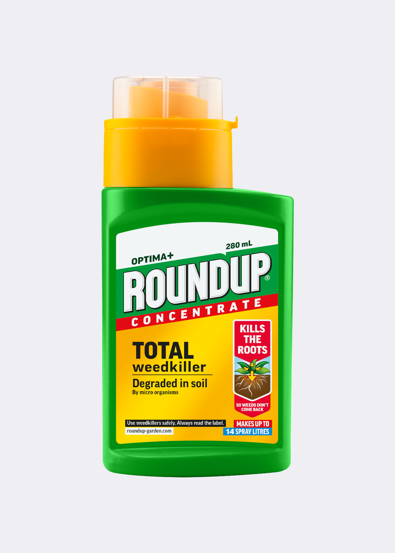 Roundup Total Concentrate Weedkiller 280ml