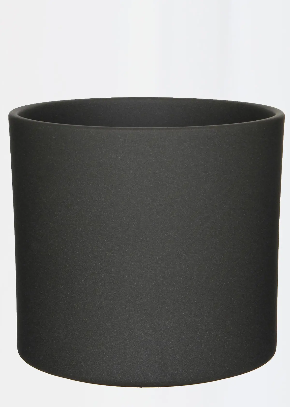 A photo of Era Pot Round Dark Grey 28cm