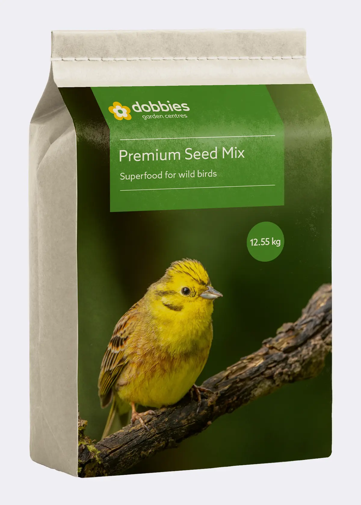 A photo of Dobbies Premium Seed Mix 12.55kg