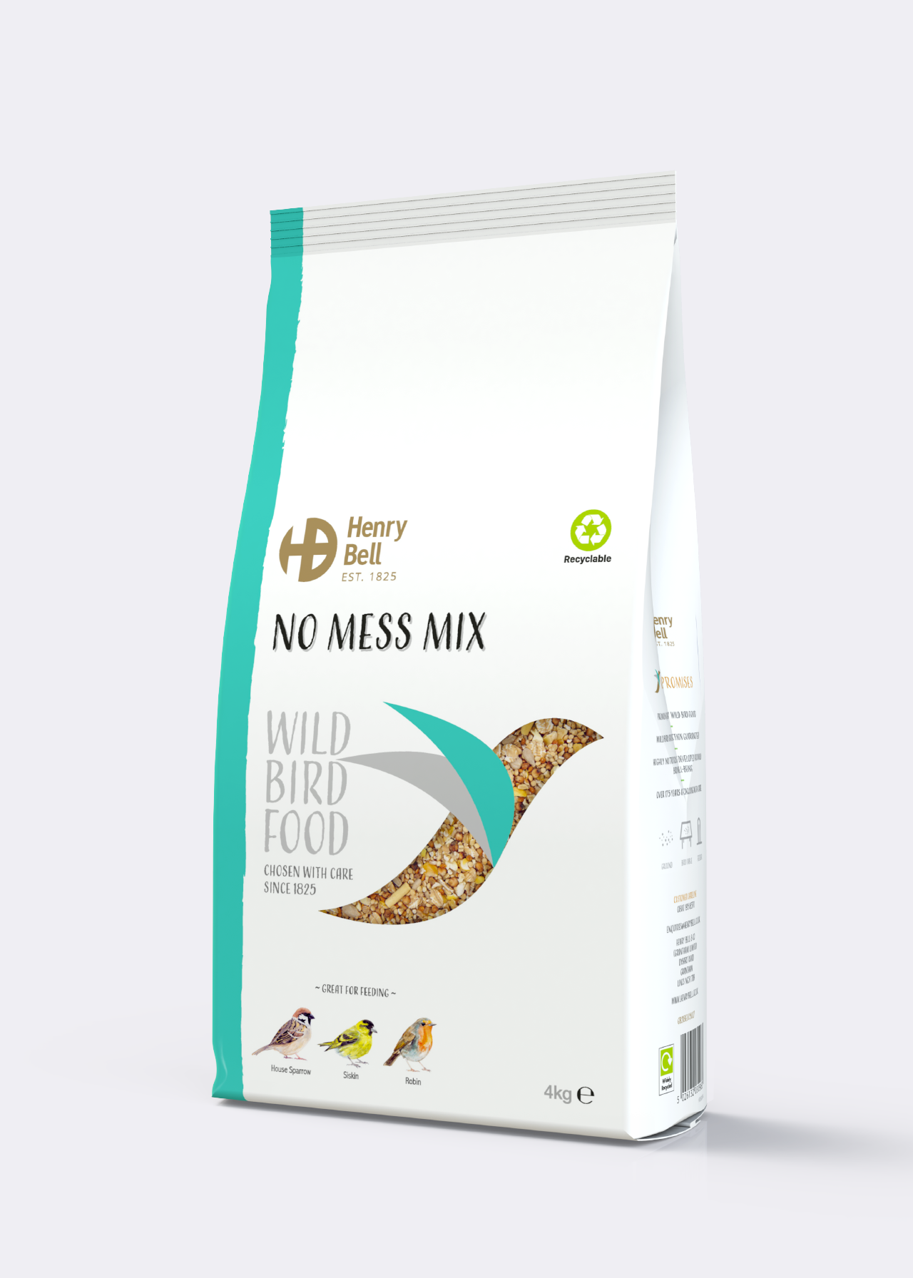 Henry Bell No Mess Bird Mix 4kg