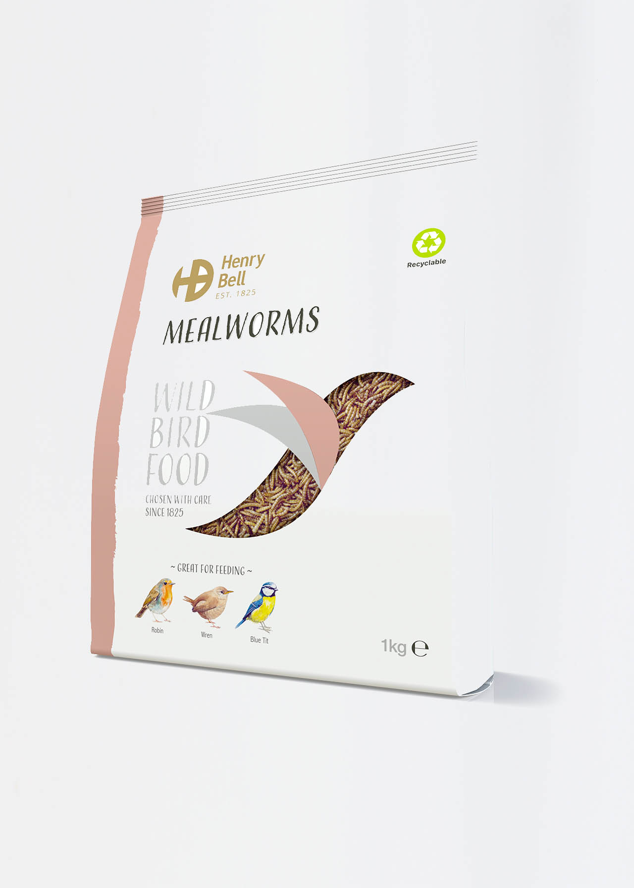 Henry Bell Mealworms 1kg
