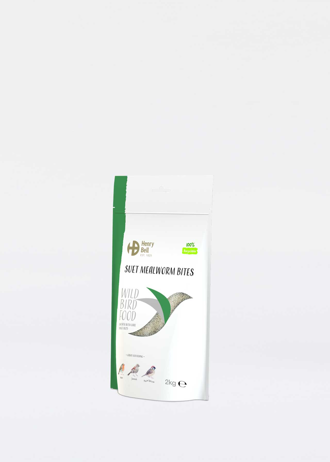 2kg Henry Bell Suet Mealworm Bites