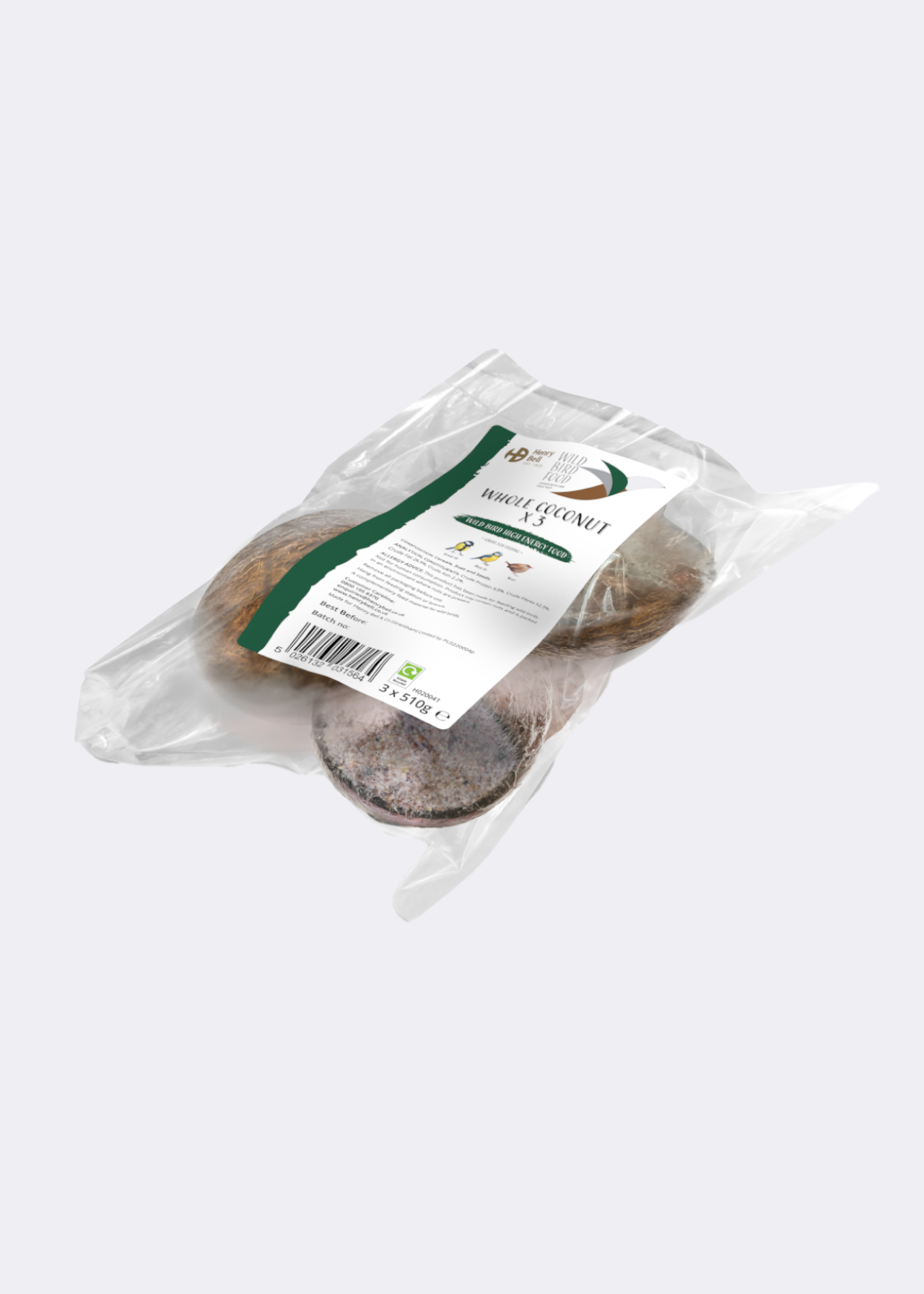 Henry Bell Whole Coconut Pack of 3