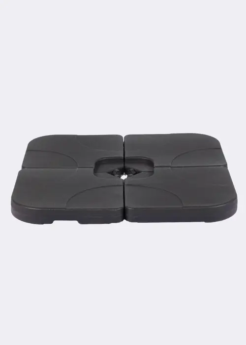 Black Segment Parasol Base