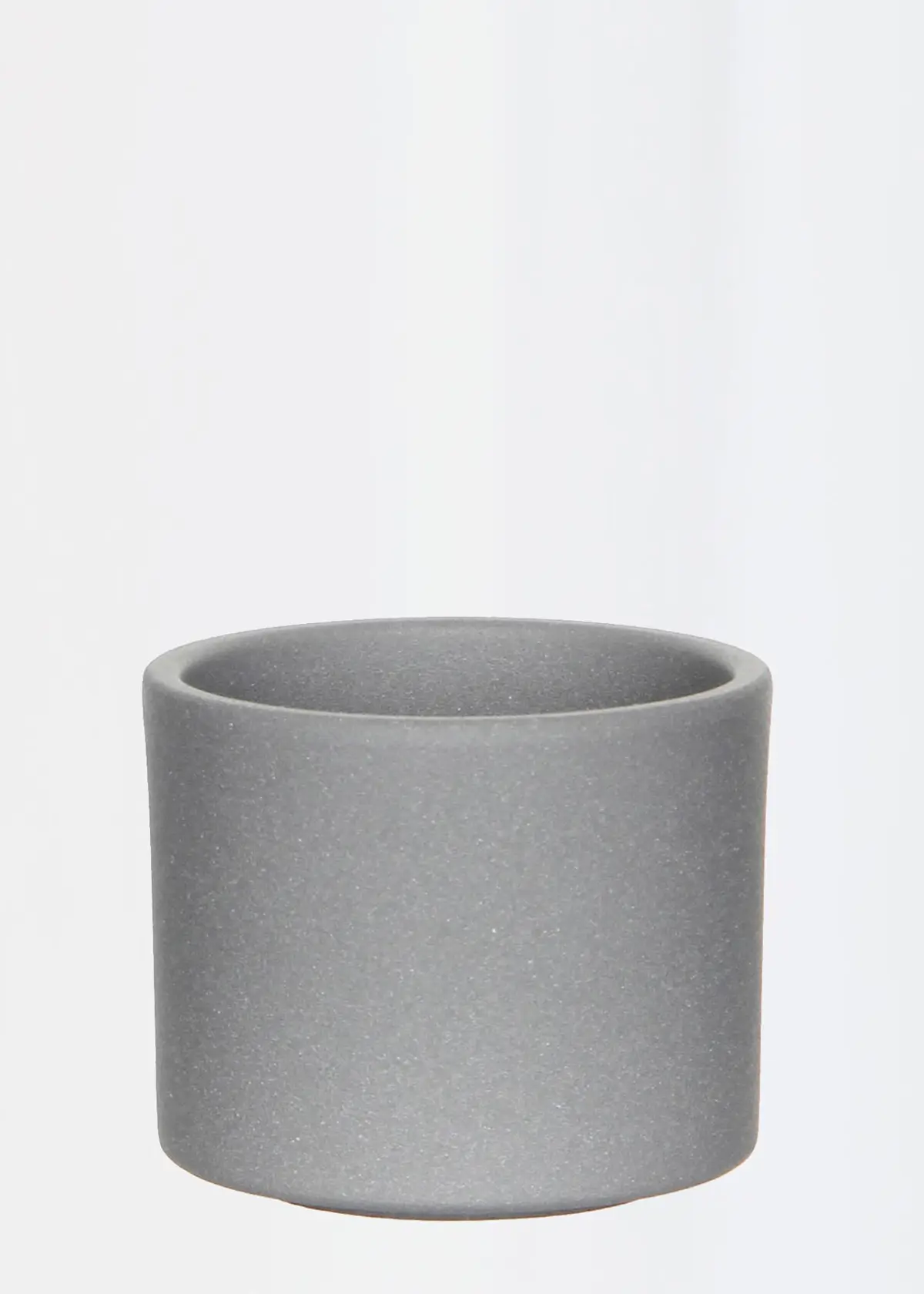 A photo of Era Pot Round Grey 10cm