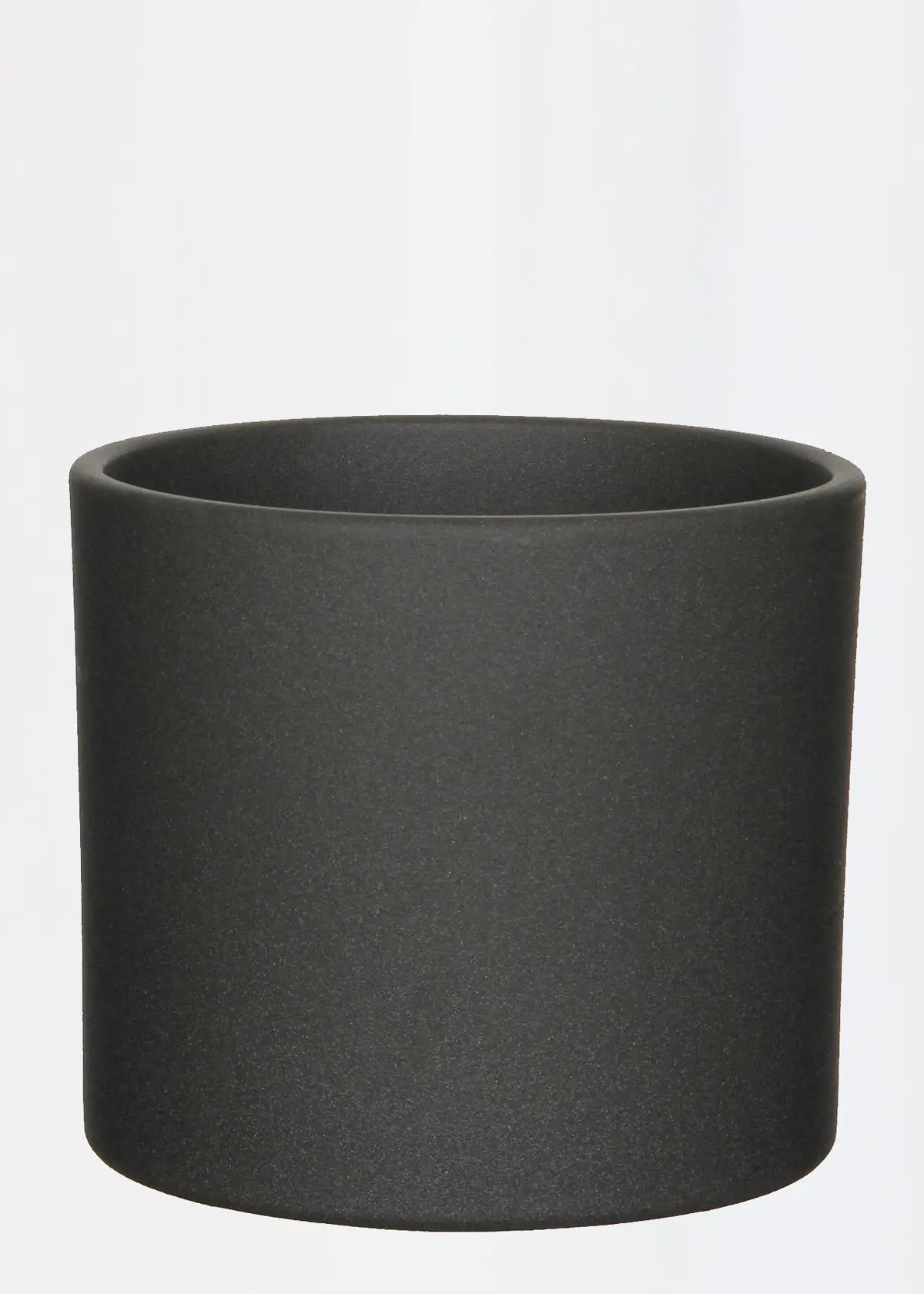 A photo of Era Pot Round Dark Grey 17.5cm