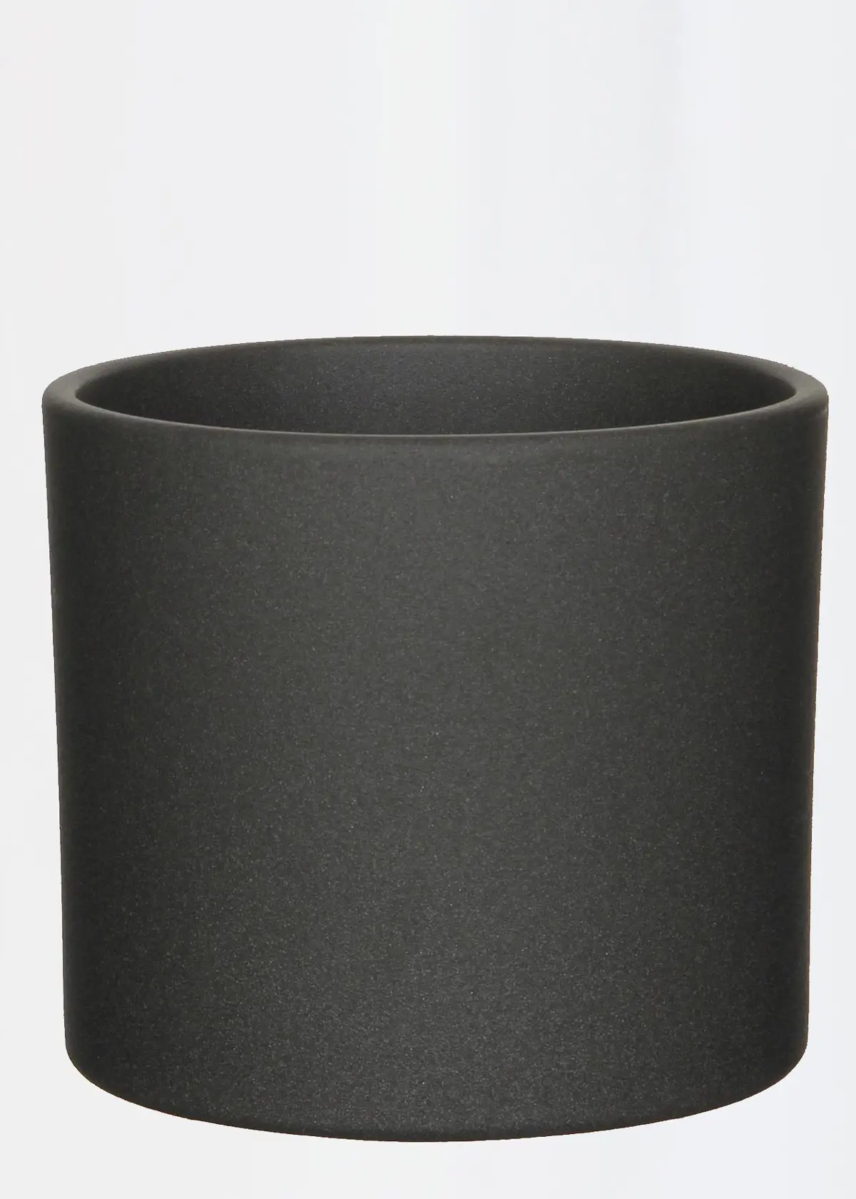 A photo of Era Pot Round Dark Grey 19.5cm