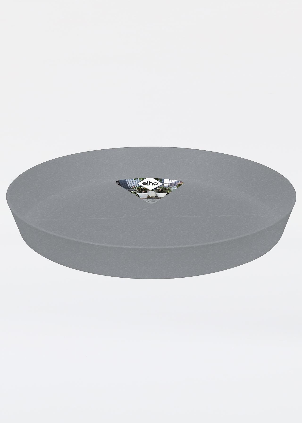 Elho Loft Urban Round Saucer 24cm Living Concrete