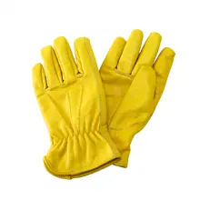 Ladies Luxury Leather Gardening Gloves Small