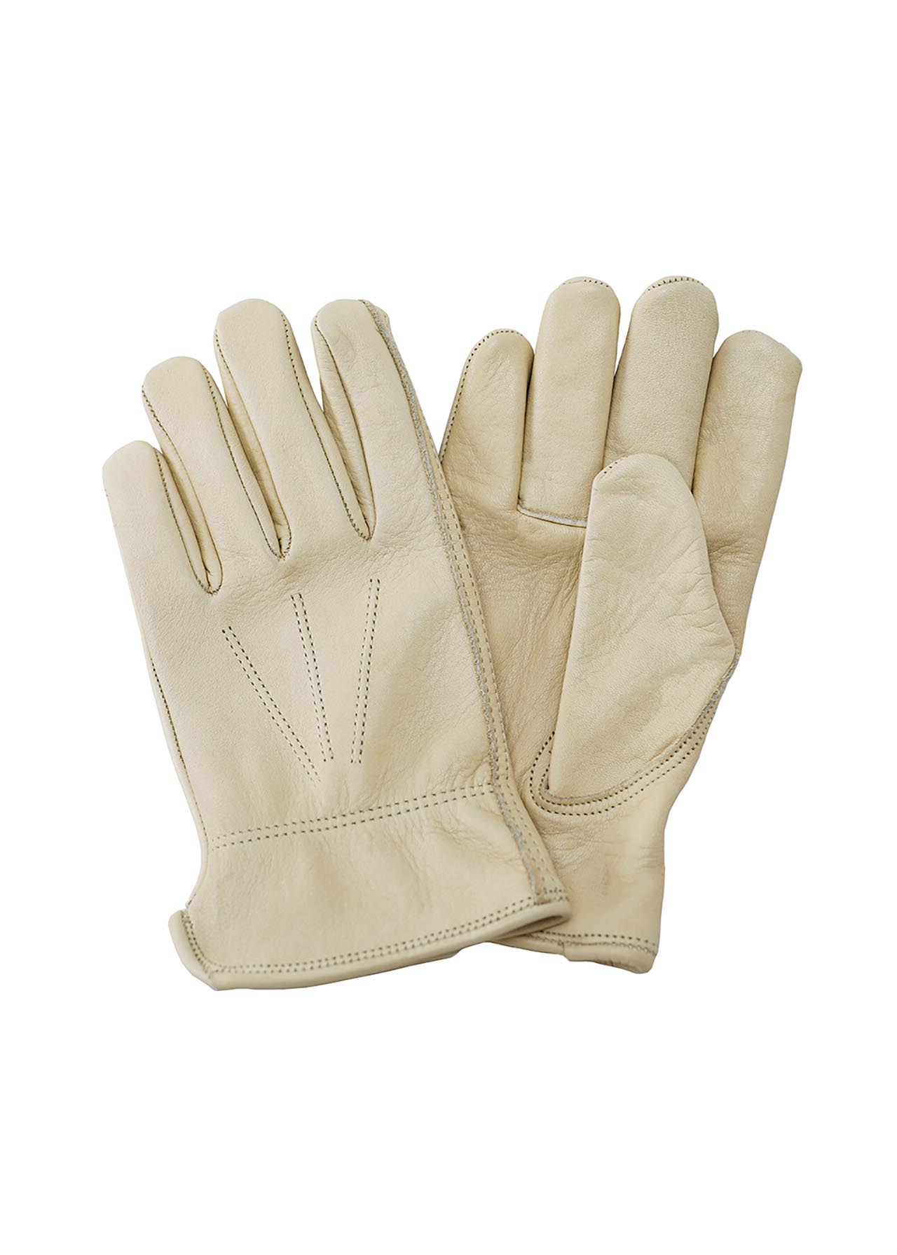 Ladies Leather Water Resistant Gardening Gloves Medium