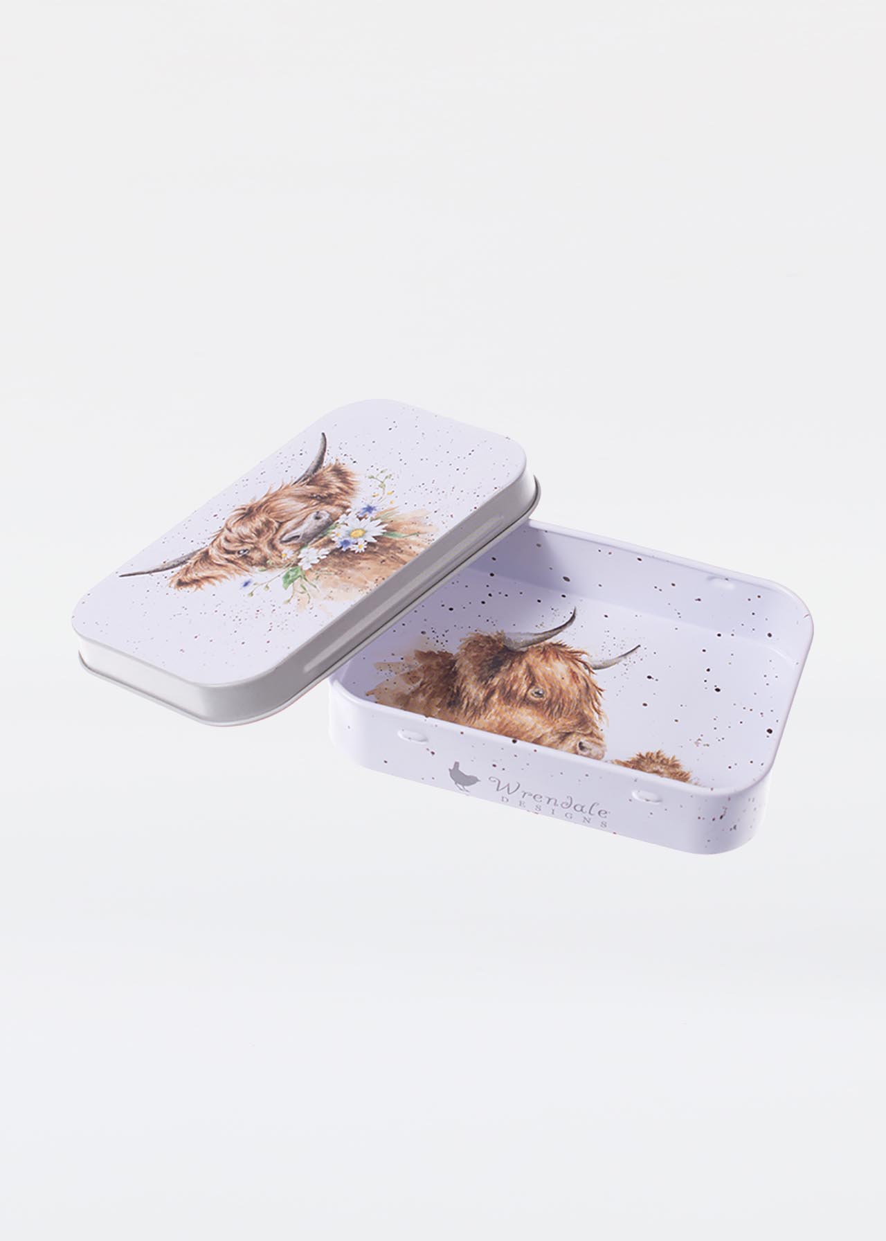 Highland Cow Mini Tin Wrendale Designs