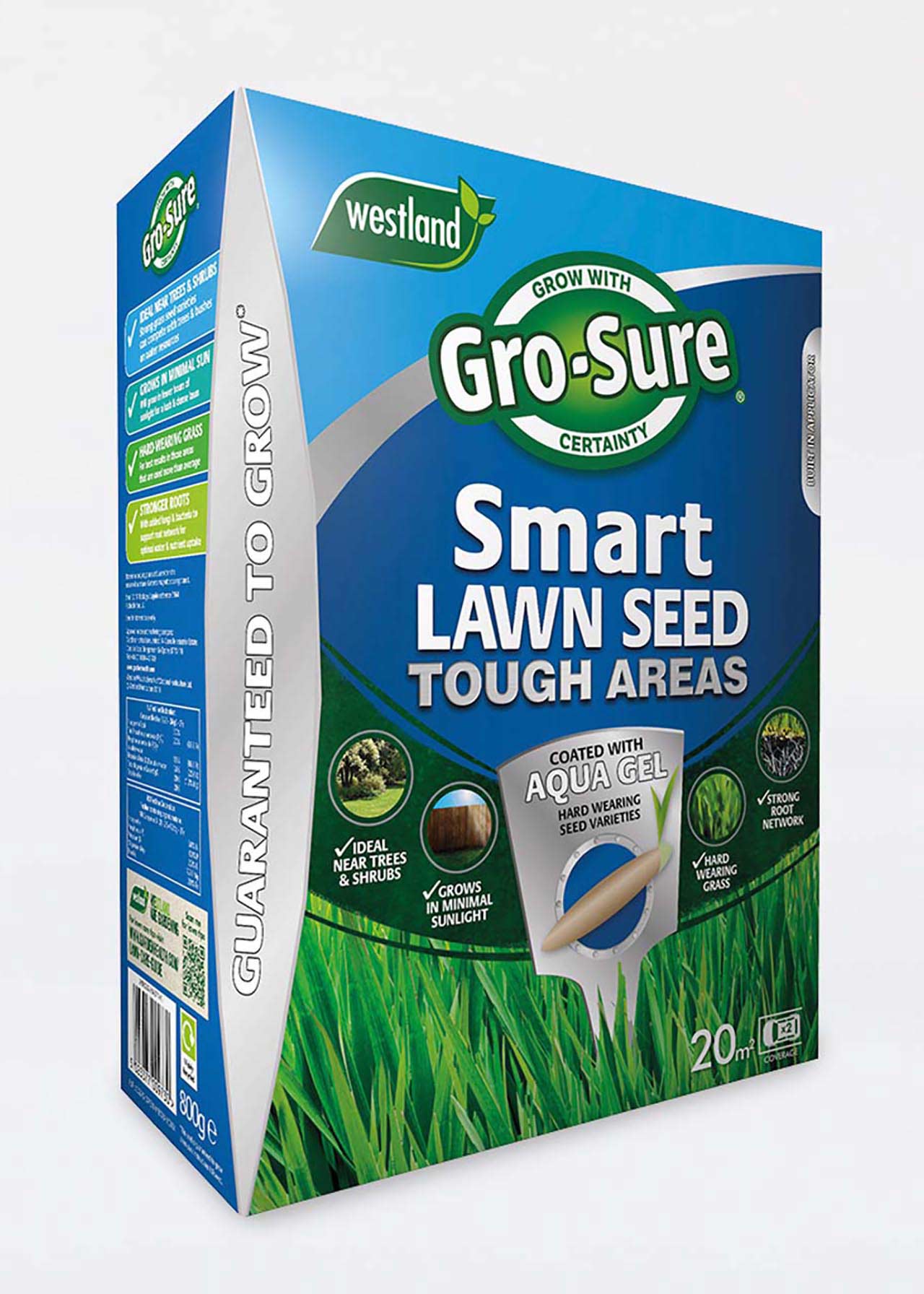 Gro-Sure Smart Seed Tough Areas 20sqm | Dobbies Garden Centres