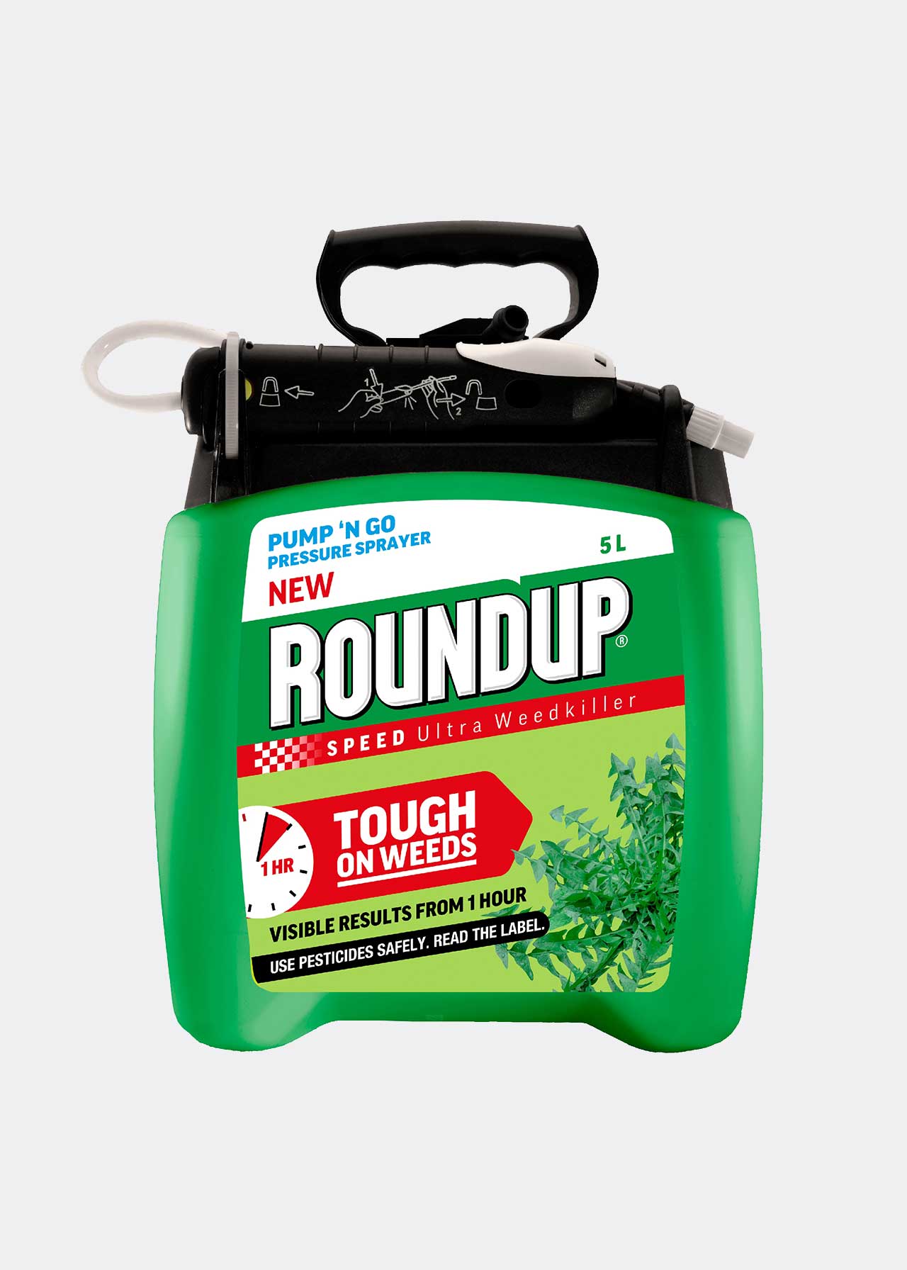Roundup Speed Ultra Weedkiller Pump & Go 5L