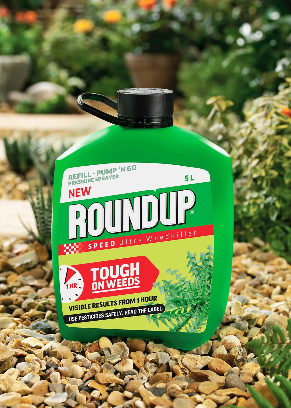 A photo of Roundup Speed Ultra Weedkiller Refill 5L